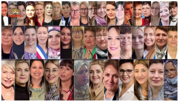 بیانیه حمایت ۱۰۰۰شخصیت از زنان سراسر جهان از مقاومت زنان ایران و برنامه ده ماده‌یی خانم مریم&nbsp;رجوی