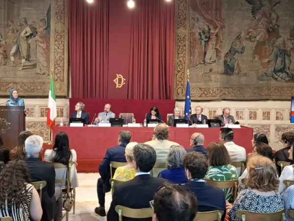 سخنرانی خانم مریم رجوی در پارلمان&nbsp;ایتالیا