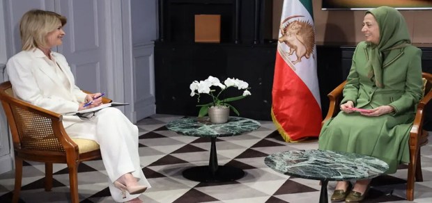 دیدار و گفتگو با سفیر کارلا سندز سفیر سابق آمریکا در دانمارک با خانم مریم&nbsp;رجوی