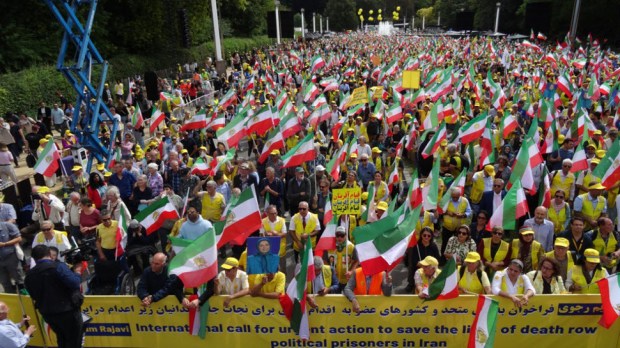 بروکسل – تظاهرات بزرگ ایرانیان در شصتمین سالگرد تأسیس سازمان مجاهدین خلق ایران ـ سخنرانی خانم مریم رجوی + فیلم و&nbsp;عکس